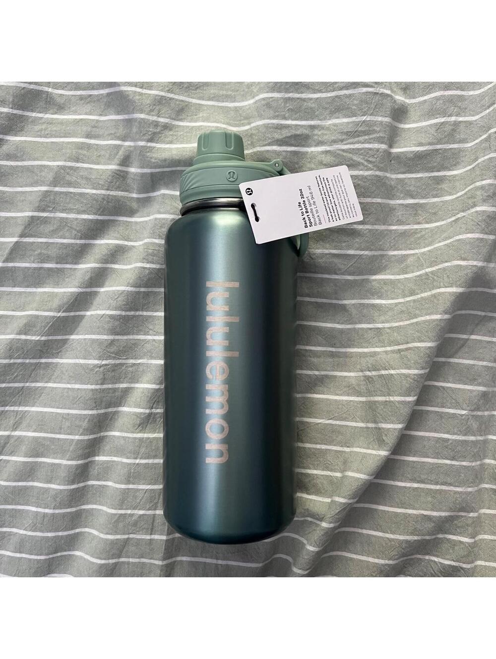 Lululemon 32 oz back to life sport bottle